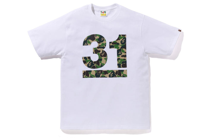 A BATHING APE 31ST ANNIV. ABC CAMO TEE