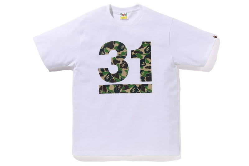 A BATHING APE 31ST ANNIV. ABC CAMO TEE