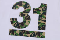 A BATHING APE 31ST ANNIV. ABC CAMO TEE