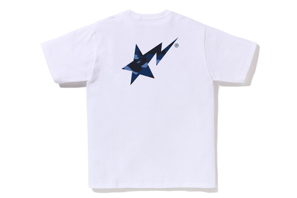 COLOR CAMO BAPE STA LOGO TEE