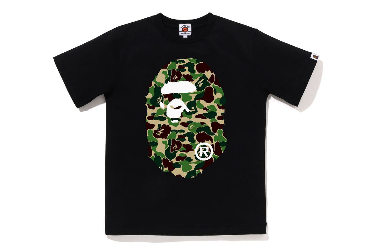 ABC CAMO BIG APE HEAD TEE JUNIOR