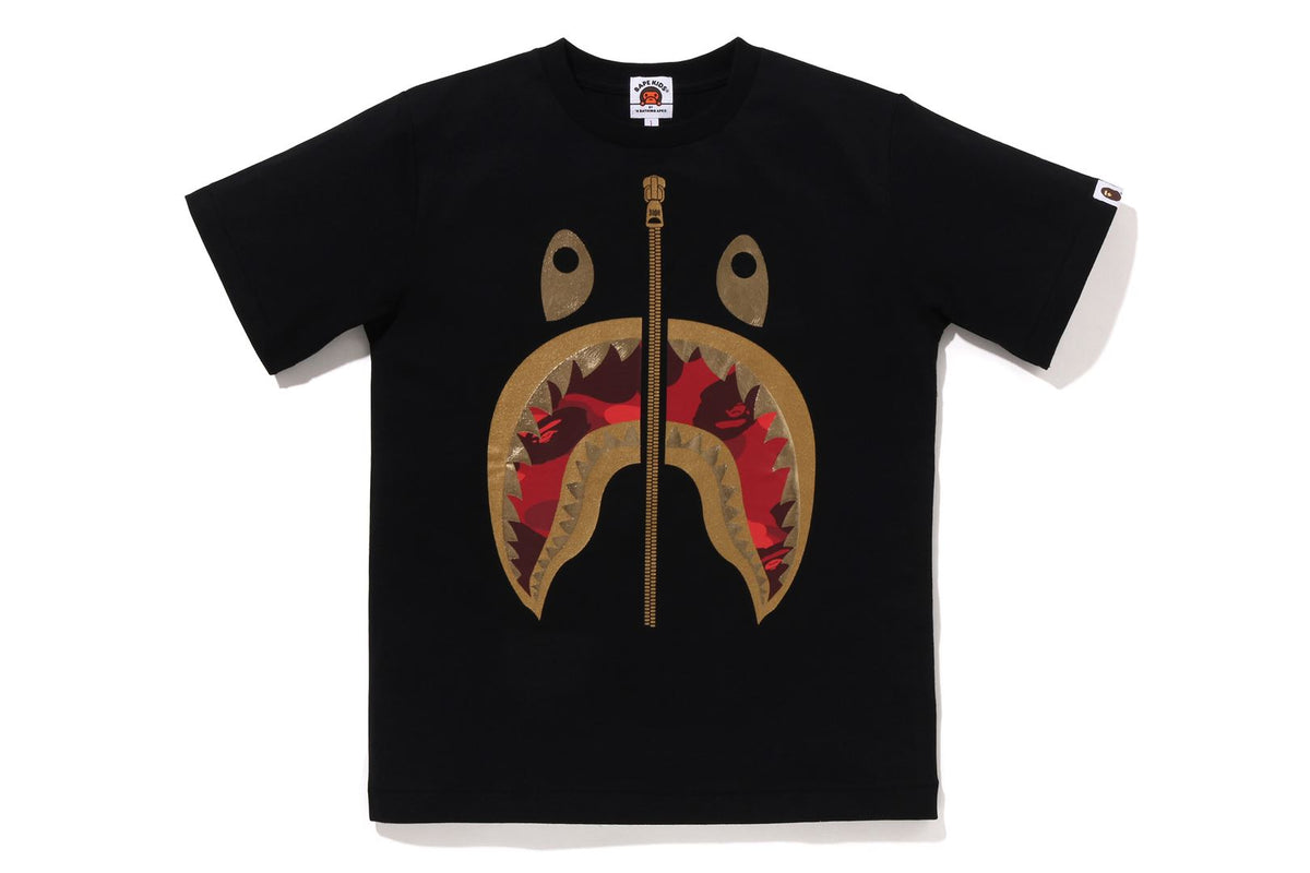 COLOR CAMO SHARK TEE JUNIOR