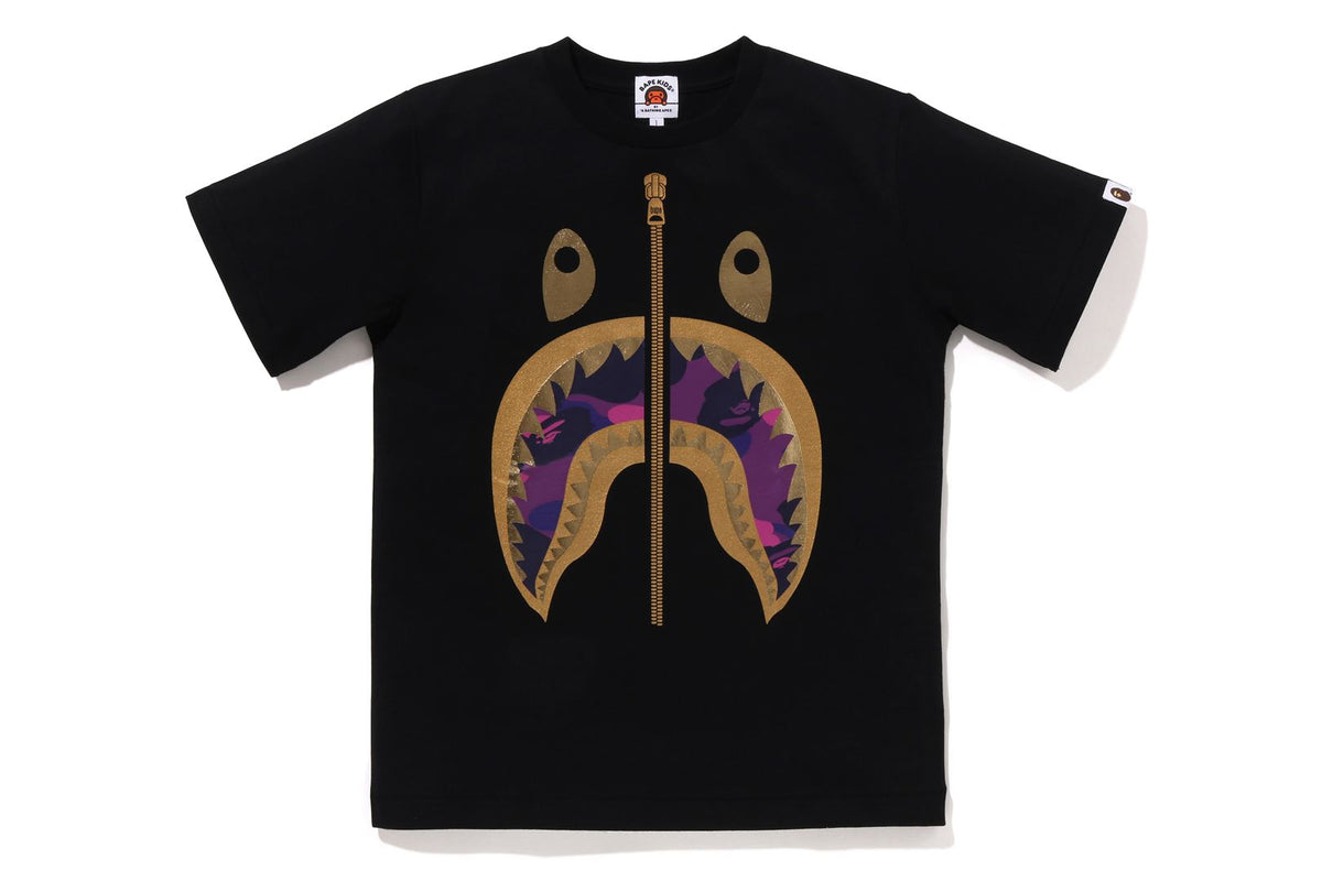 COLOR CAMO SHARK TEE JUNIOR