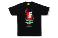 BAPE MENS COTTON PRINTED HORROR #1 T-SHIRT