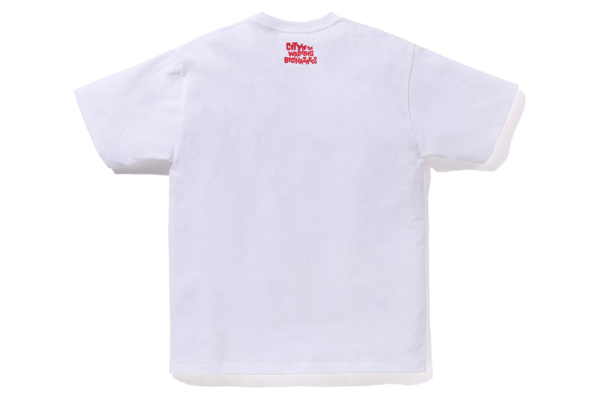 BAPE MENS COTTON PRINTED HORROR #1 T-SHIRT