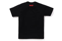 BAPE MENS COTTON PRINTED HORROR #2 T-SHIRT