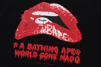 BAPE MENS COTTON PRINTED HORROR #2 T-SHIRT
