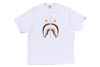 BAPE MENS COTTON SHARK PRINT T-SHIRT CHINA