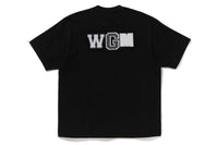 BAPE MENS COTTON SHARK PRINT#1 T-SHIRT