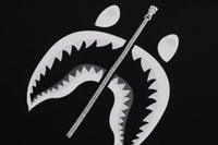 BAPE MENS COTTON SHARK PRINT#1 T-SHIRT