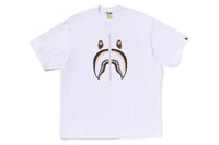 BAPE MENS COTTON SHARK PRINT#2 T-SHIRT
