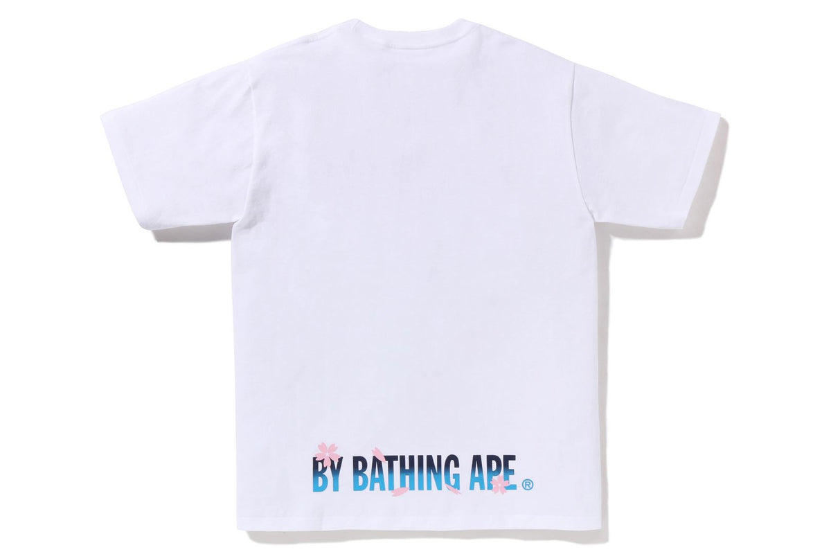 BAPE MENS SAKURA APE FACE TEE