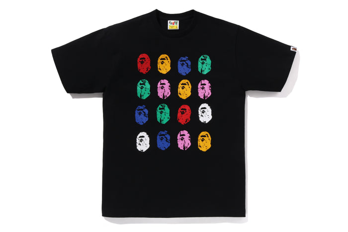 A BATHING APE 32ND ANNIV. APE HEAD TEE