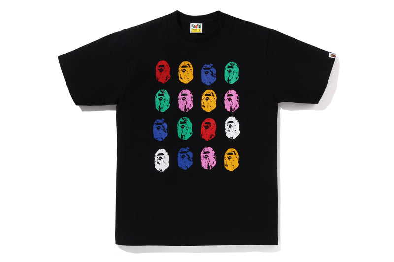 A BATHING APE 32ND ANNIV. APE HEAD TEE
