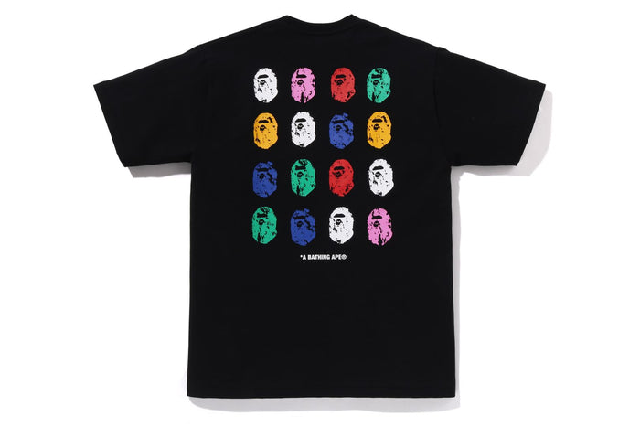 A BATHING APE 32ND ANNIV. APE HEAD TEE
