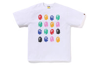 A BATHING APE 32ND ANNIV. APE HEAD TEE
