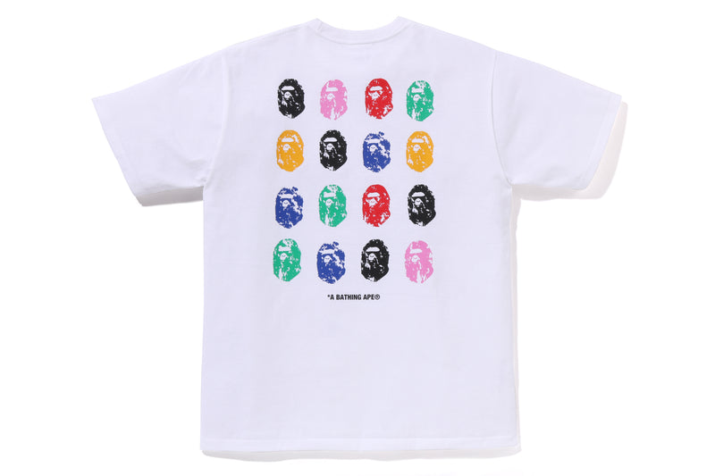 A BATHING APE 32ND ANNIV. APE HEAD TEE