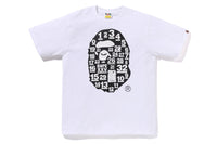 A BATHING APE 32ND ANNIV. 1ST CAMO BIG APE HEAD TEE M