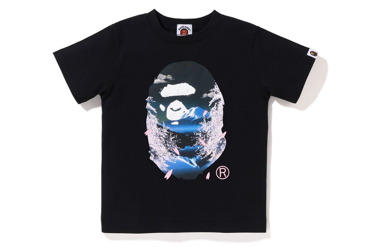 SAKURA PHOTO APE HEAD TEE KIDS