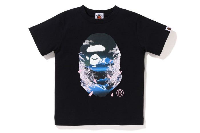 SAKURA PHOTO APE HEAD TEE KIDS
