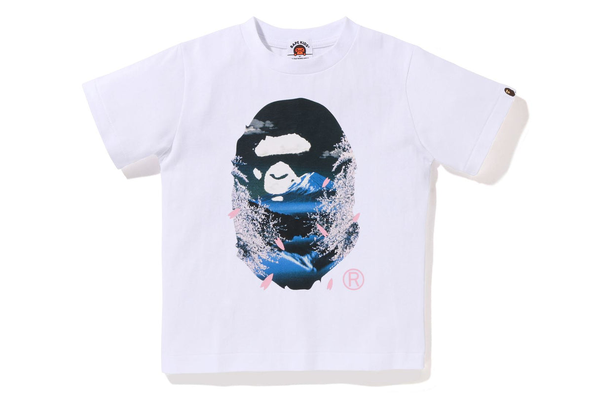 SAKURA PHOTO APE HEAD TEE KIDS