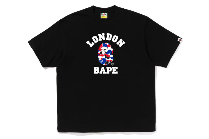 BAPE MENS LONDON COLLEGE TEE