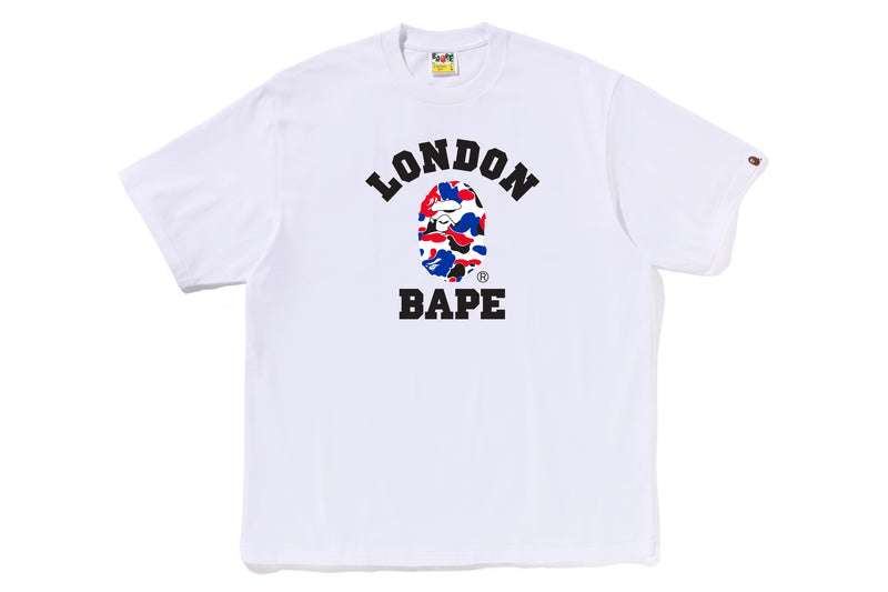 BAPE MENS LONDON COLLEGE TEE