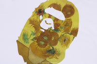 BAPE X VGM - APE HEAD CANVAS ART TEE