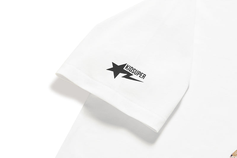 BAPE X KIDSUPER EGG SANDWICH TEE