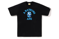 BAPE MENS ABC CAMO COLLEGE TEE
