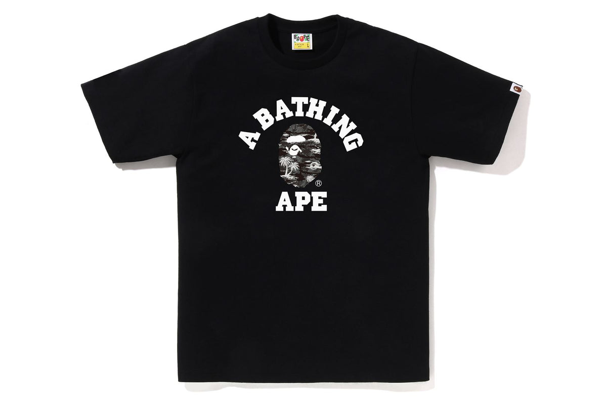 PALM TREE CAMO COLLEGE TEE