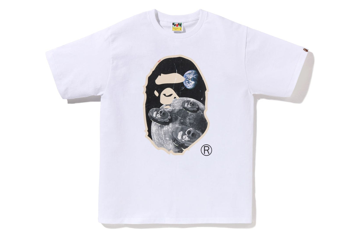 MOON APE HEAD OLD PHOTO TEE