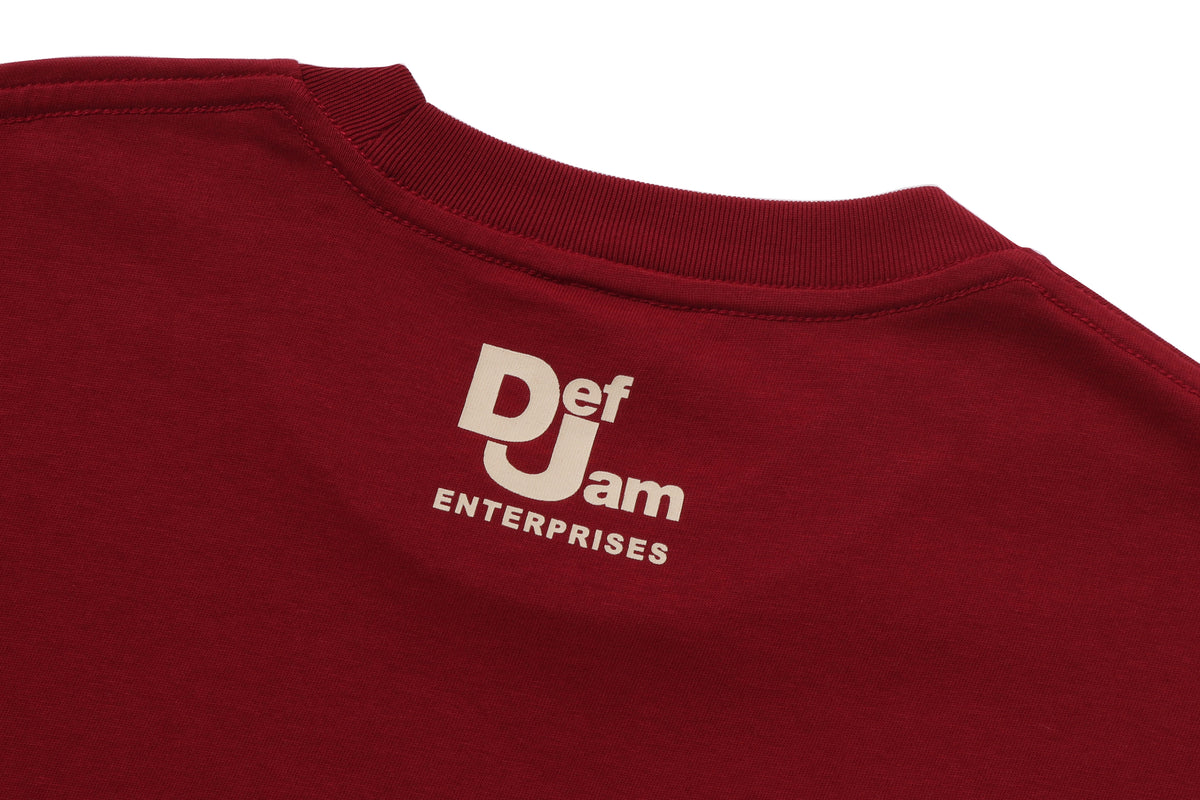 BAPE X DEF JAM CAMO COLLEGE RELAXED FIT TEE