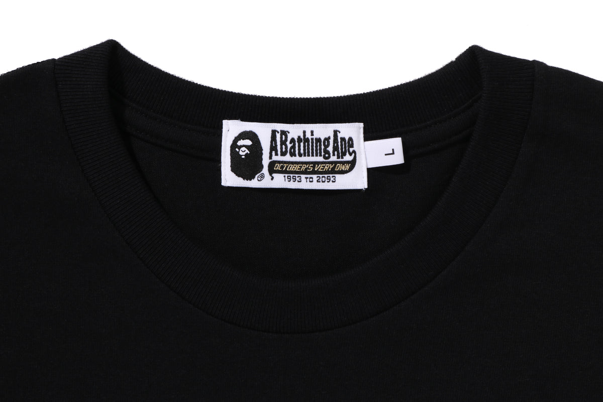 BAPE X OVO OVO STA CROCODILE PRINT TEE