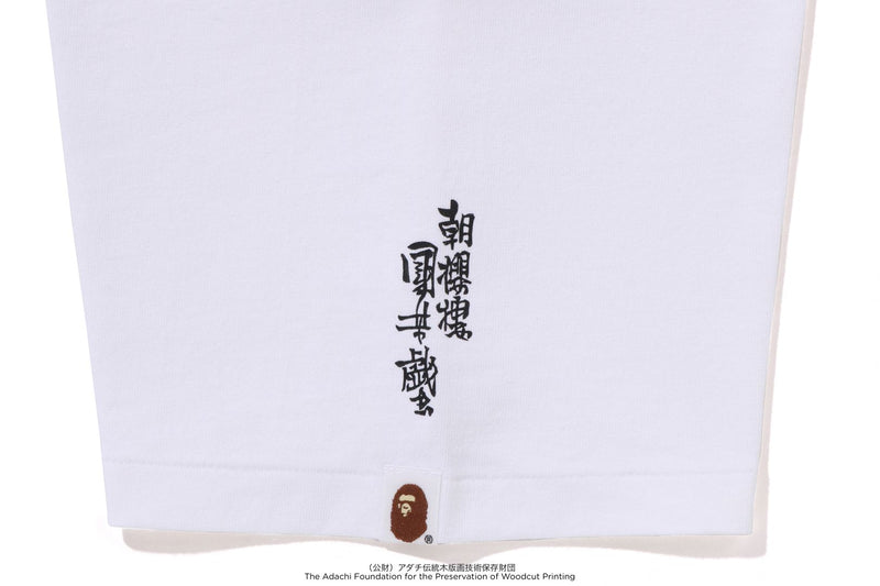 BAPE X UKIYO-E - APE HEAD TEE #4