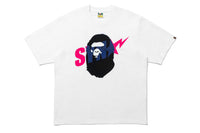 BAPE X SPOTIFY BY CENTRAL CEE APE HEAD RELAXED FIT TEE