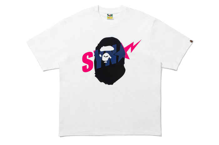 BAPE X SPOTIFY BY CENTRAL CEE APE HEAD RELAXED FIT TEE
