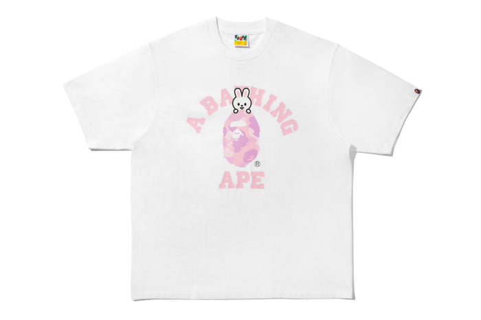 BAPE X STRAY KIDS LEEBIT COLLEGE TEE