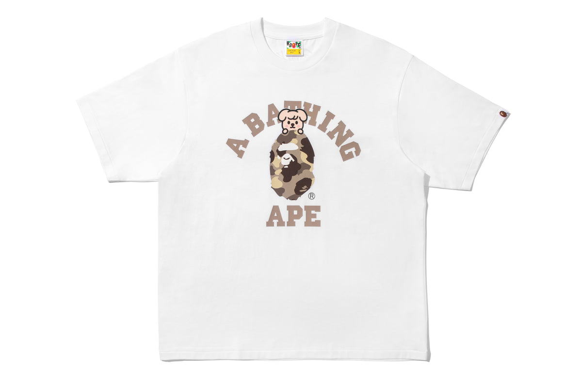 BAPE X STRAY KIDS PUPPYM COLLEGE TEE