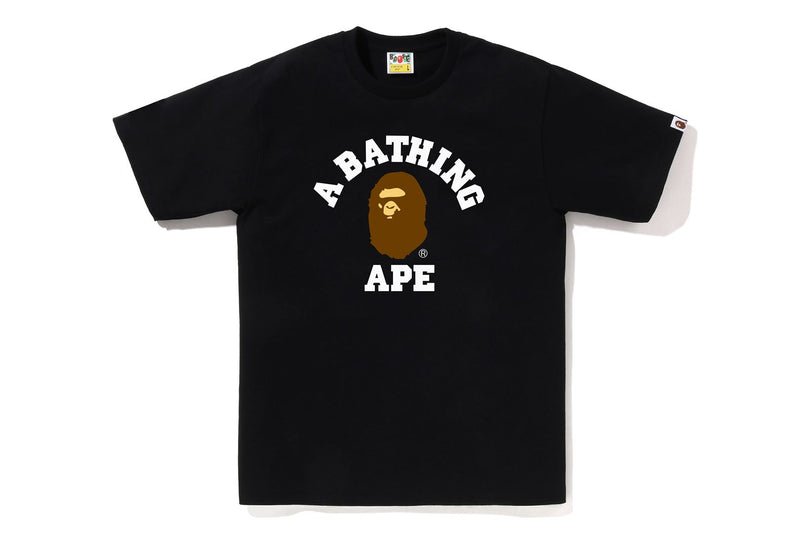 BAPE MENS COLLEGE TEE