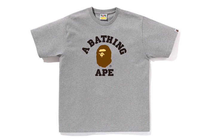 BAPE MENS COLLEGE TEE