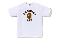 BAPE MENS COLLEGE TEE