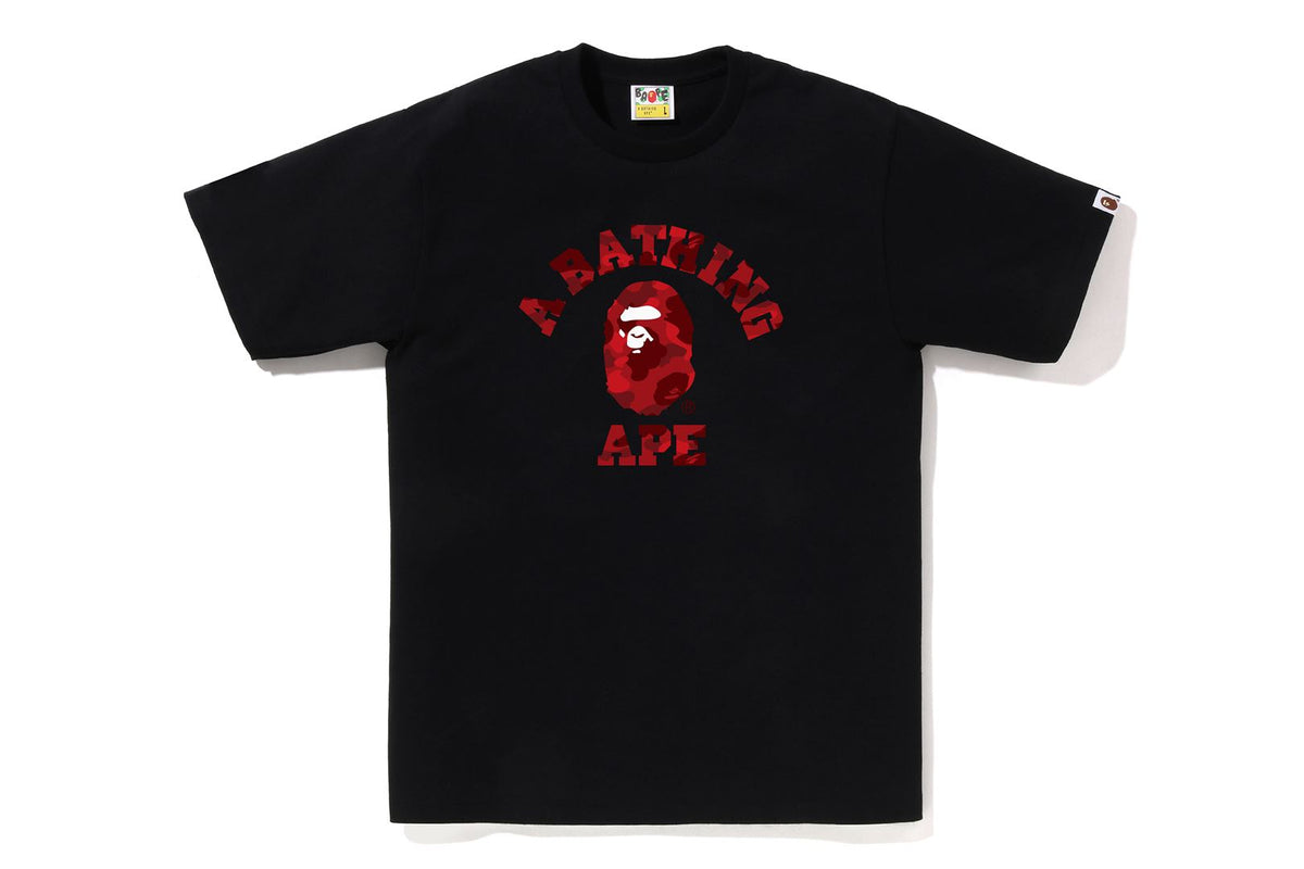 COLOR CAMO COLLEGE TEE