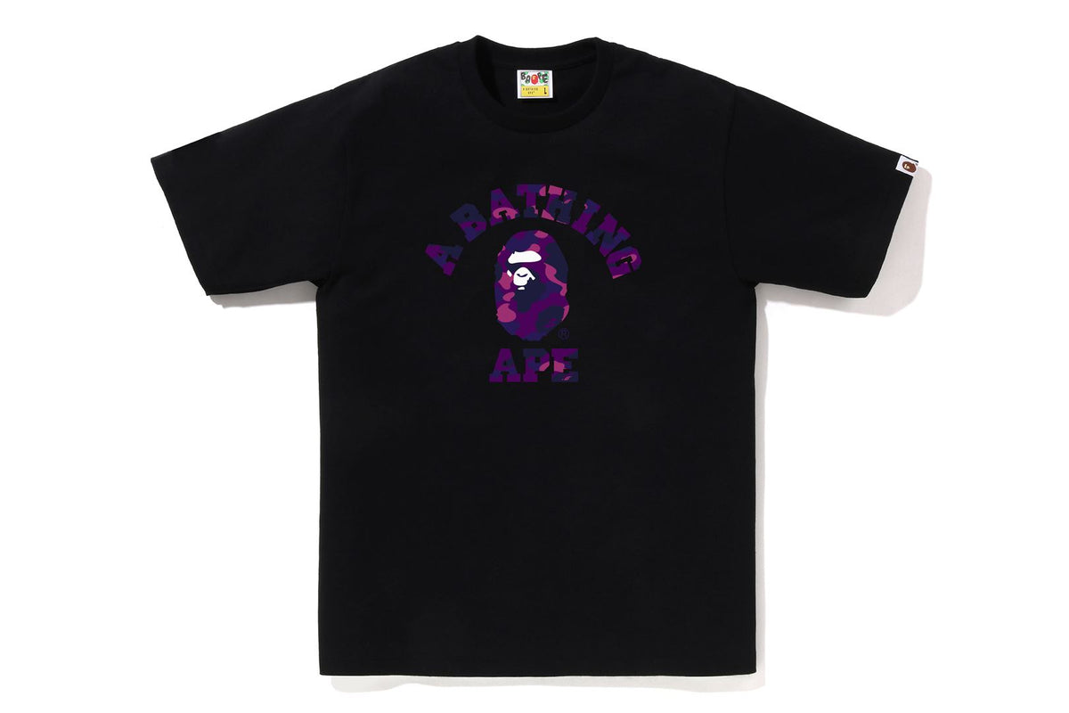 COLOR CAMO COLLEGE TEE