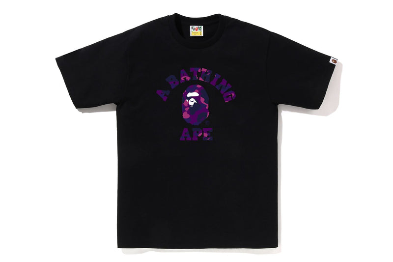 COLOR CAMO COLLEGE TEE