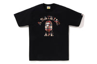 BAPE CHECK COLLEGE TEE