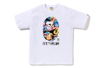 ART CAMO BY BATHING APE TEE