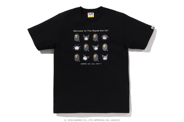 BAPE X KUROMI TEE LADIES