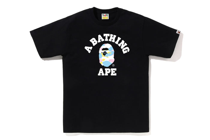 NEW MULTI CAMO COLLEGE TEE