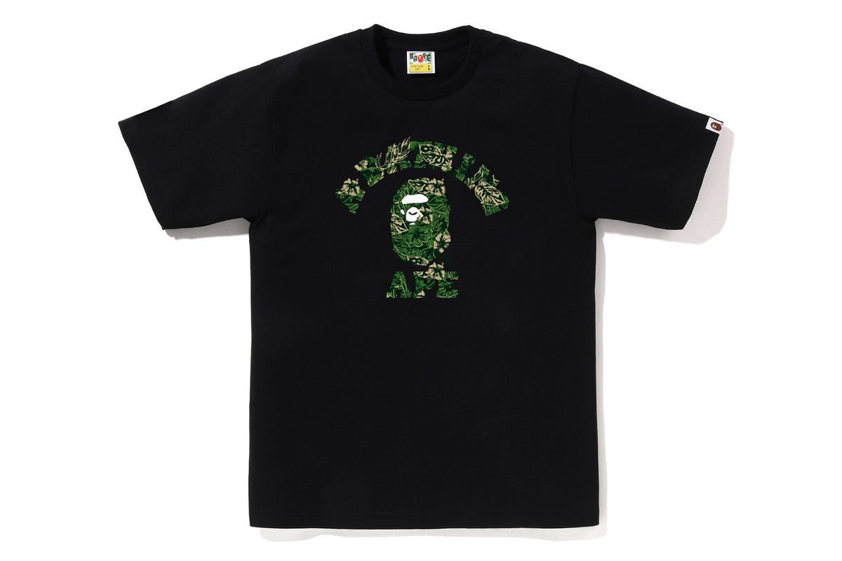 PALM RESORT CAMO COLLEGE TEE